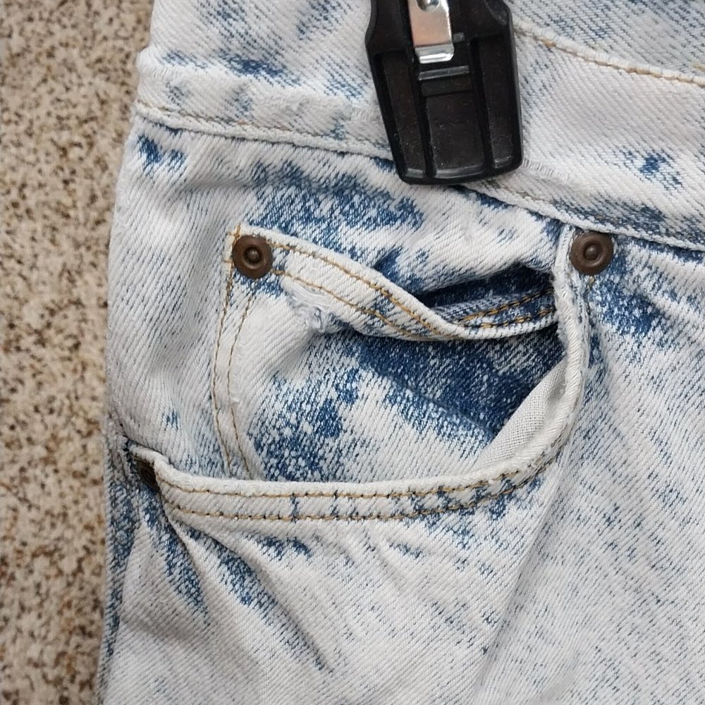 2326 Vintage Size 18 Congo Trader Stonewashed Den… - image 3